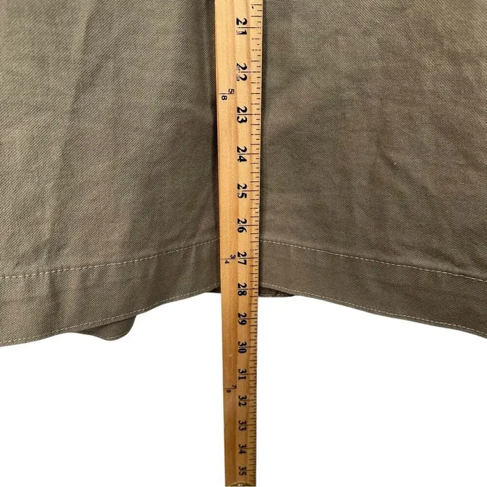 Realtree Beige Canvas Utility Jacket L Unlined Workwear Zip Front Ruggedcore